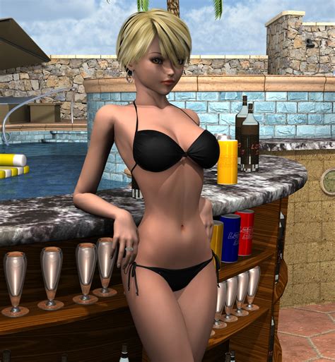 At The Pool By Zafo Hentai Foundry