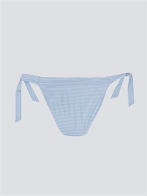 MAVİ Kadın Çizgili Bikini Alt S AE Z LQS LCW