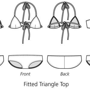 Incy Wincy Bikini PDF Pattern Etsy