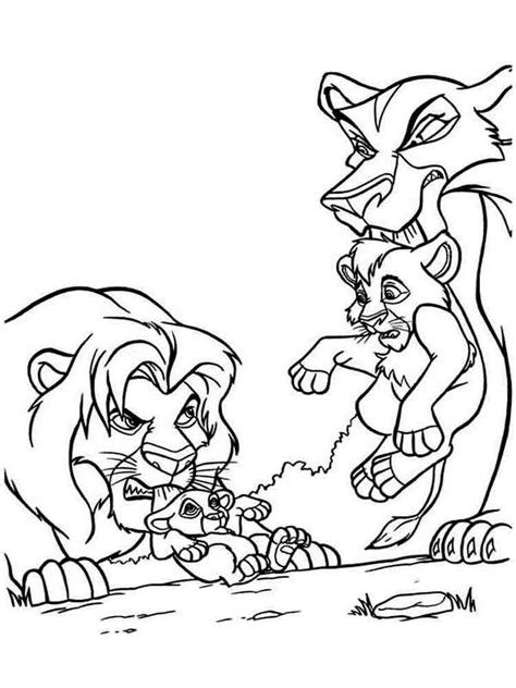 The Lion King coloring pages