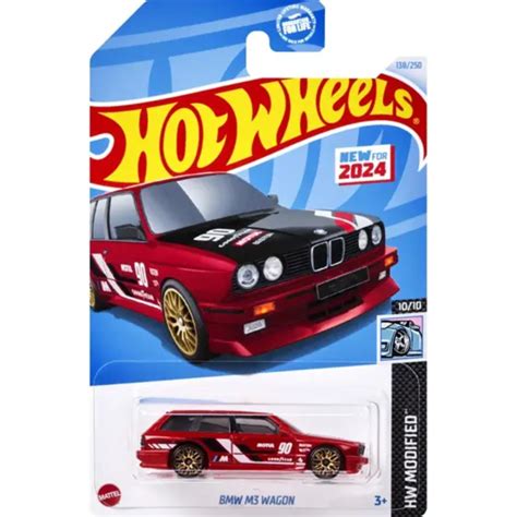 Hot Wheels BMW M Wagon Vermelha HTD Escala Bueno Collectibles