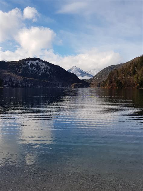 alpsee today lake  southern germany hard  capture  beautiful