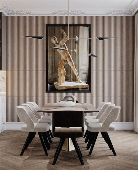 Стильная столовая зона