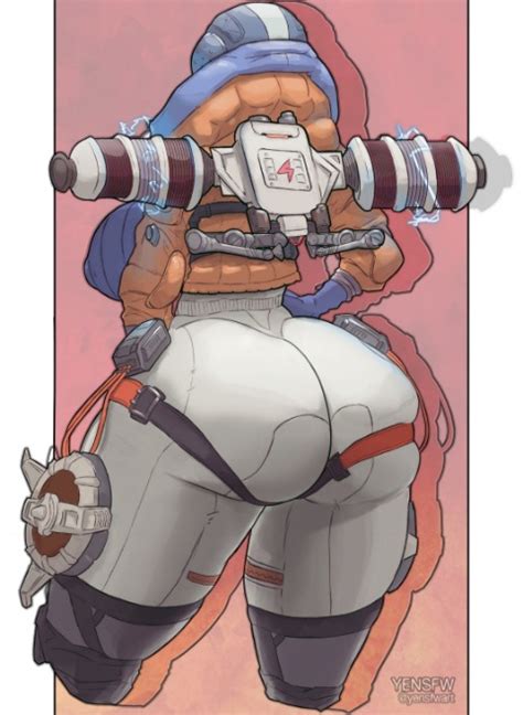 Rule 34 World Apex Legends Wattson Apex Legends Yensfw Ass Squeeze Back View