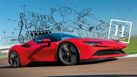 Ferrari Wants To Build An Upside Down Hydrogen Twin Supercharged