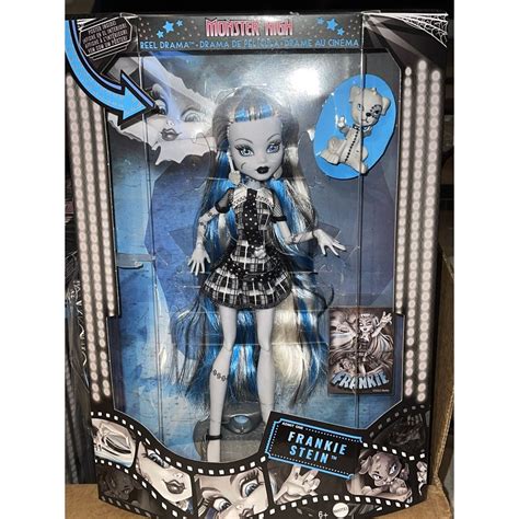 Boneca Monster High Frankie Stein Reel Drama Mattel Shopee Brasil