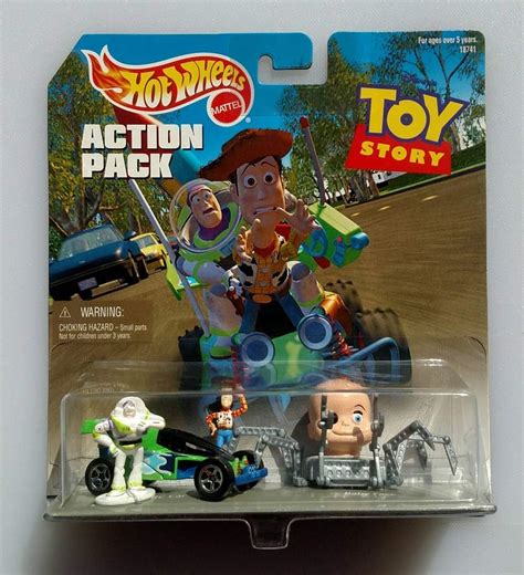 Hot Wheels Action Pack Toy Story Con RC Coche Baby Face Buzz Woody Yaxa Colombia