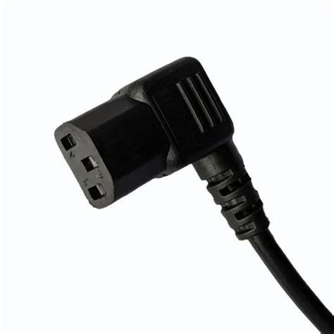 black angled computer cord power cable copper  rs piece  pune