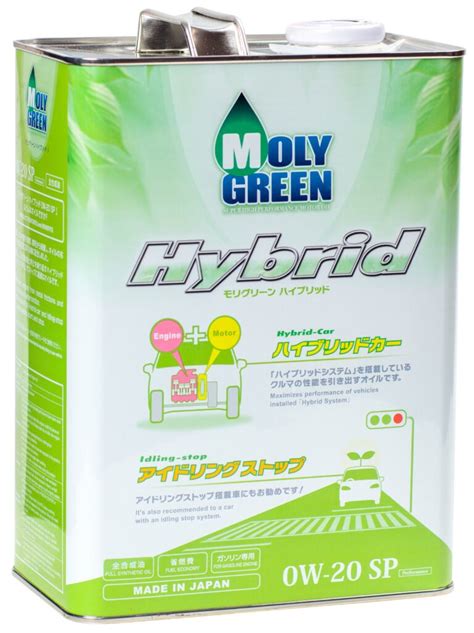 MOLYGREEN HYBRID SP 0W-20 - Компания "Molygreen" — продажа ...