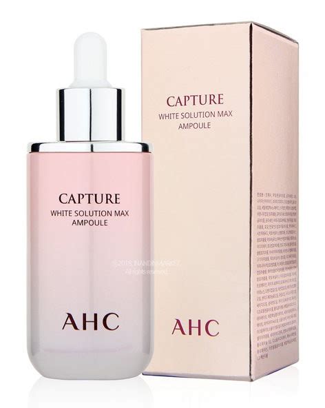 AHC Capture White Solution Ampoule ingredients (Explained)
