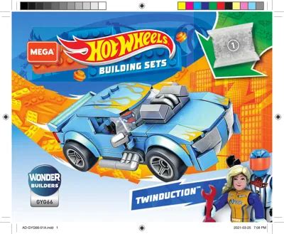 Mattel Mega Hot Wheels Twinduction Hauler Pack Set Gyg