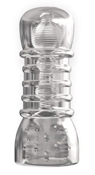 Прозрачный двусторонний мастурбатор STROKER №2 - купить с доставкой по ...