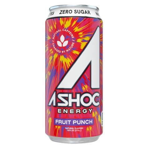 Adrenaline Shoc Fruit Punch Smart Energy Drink 16 Fl Oz Fred Meyer