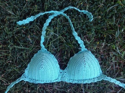 El Patchwork De Rosa Bikini De Ganchillo Con Hilo Mondial Mare