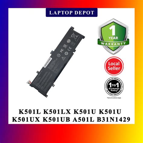 Asus K L K Lx K U K U K Ux K Ub A L B N Replacement