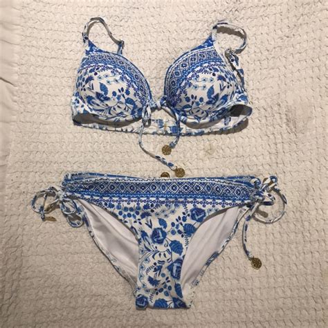 Sunseeker Bikini Top And Bottoms Size 8 Comes With Depop