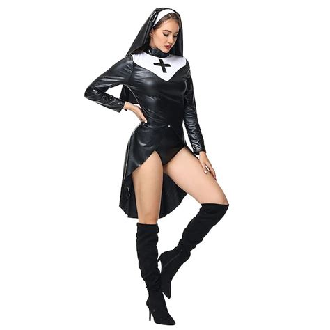 Nurse Nun Cosplay Costume Party Costume Masquerade Adults Womens