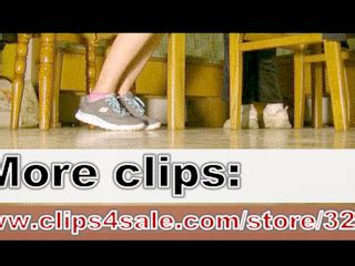 C 225 2 Girls Brunette And Blond Sitting Together Candid Secretary And Female Feet Clips4Sale