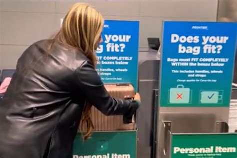 Frontier Airlines Pays Bonus To Gate Agents For Stopping Oversized Bags