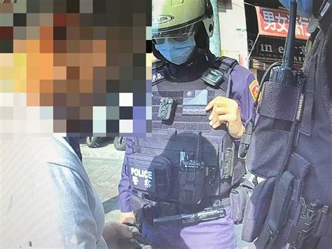 遇警手忙腳亂 「到底丟了什麼」 男子違規遭眼尖員警緝獲毒品 蕃新聞