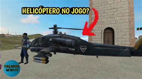 Free Fire HelicÓptero No Jogo Montagem Feita Em 3d Youtube