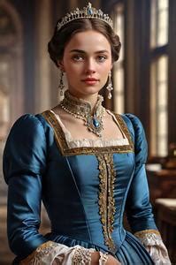 Female Historical Figures Dress Face Swap ID:2202388