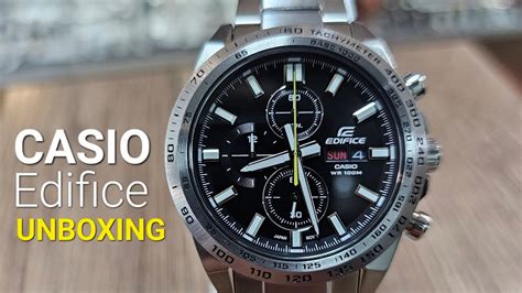 UNBOXING CASIO EDIFICE EFR 574D 1AVUEF YouTube