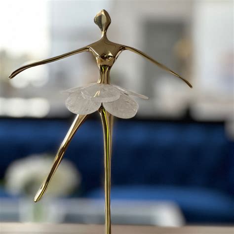 Ballerina Dancer Girl Ornament Statue Hallams Home