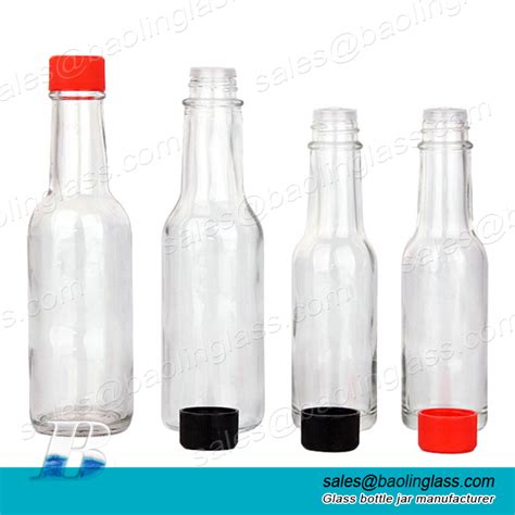 Ml Glass Woozy Hot Sauce Bottles