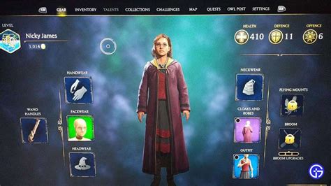 how to change clothes in hogwarts legacy