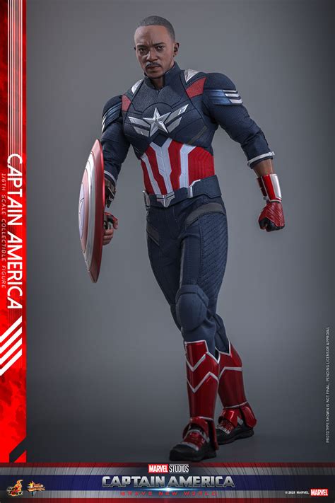 Captain America Brave New World Hot Toys Captain America Figure