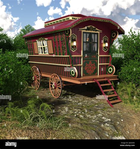 Covered Wagon Illustration Hi Res Stock Photography And Images Alamy