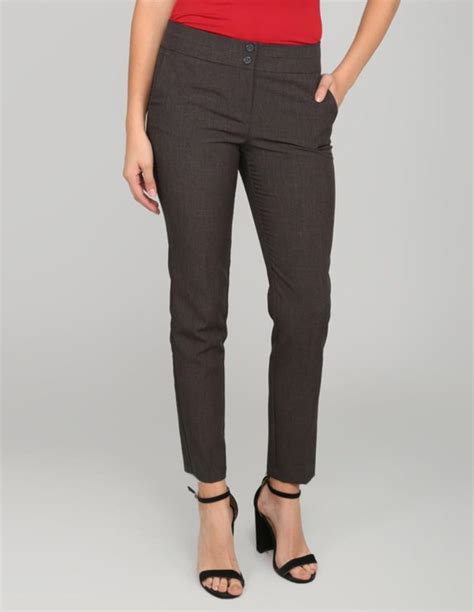 Venta Pantalon De Vestir Corte Recto Mujer En Stock