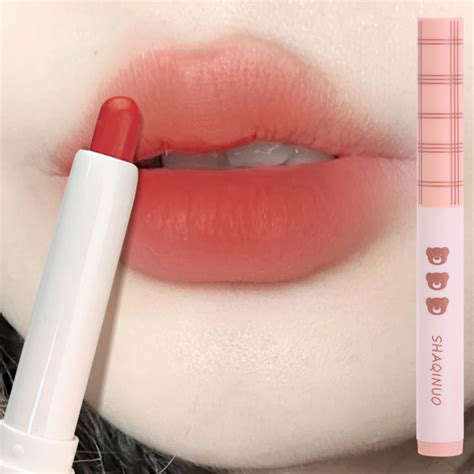 Matte Silky Velvet Lip Stick Long Lasting Nude Pink Red Lip Blam Lipstick Pen For Women Lipstick
