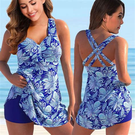 Sexy Hollow Out Splicing Bikini Swimsuit Women Two Pieces Swimwear Brazilian Tankini Set