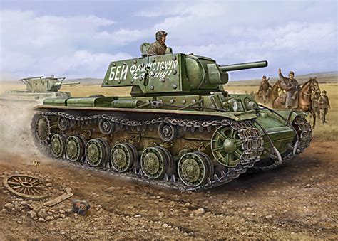 Vincent Wai's military art: KV1-E