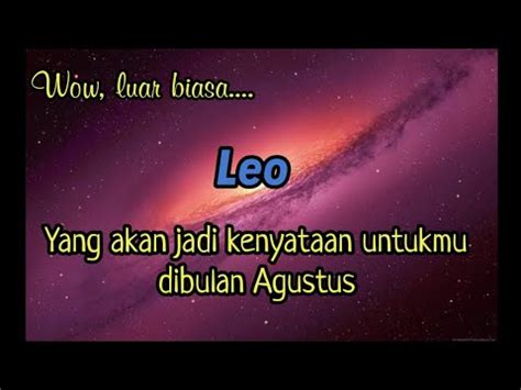 Leo Wow Luar Biasa Yang Akan Jadi Kenyataan Untukmu Dibulan