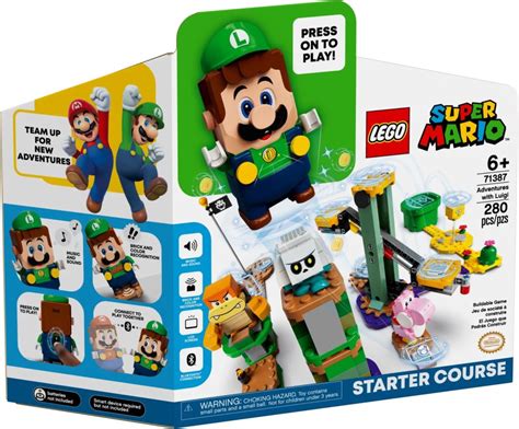 Luigi will bring multiplayer to LEGO Super Mario after all