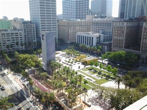 Downtown Los Angeles Rooftop View