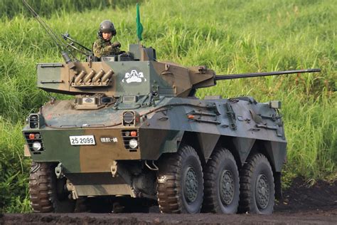 Jgsdf 87rcv 25 2099 87式偵察警戒車（コマツ Ks130w） Type 87 Reconnais Flickr