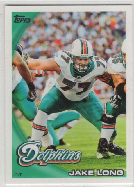 2010 Topps Football Miami Dolphins Team Set EBay