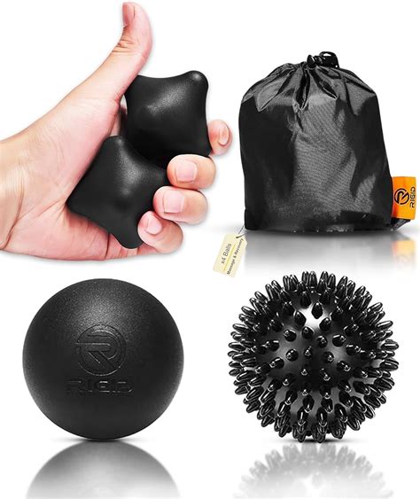 Rigid Fitness Acupuncture Ball Massage Set Ball Triggers Point