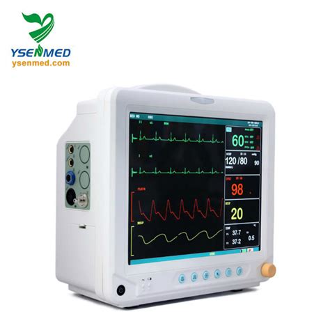 Hospital Medical Equipment Instrument Portable Vital Signs Cardiac Multi Parameter Patient