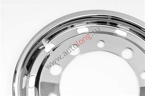 Колпаки на колеса 22,5 R передние (глубина 40 мм) INOX (комплект из 2 ...