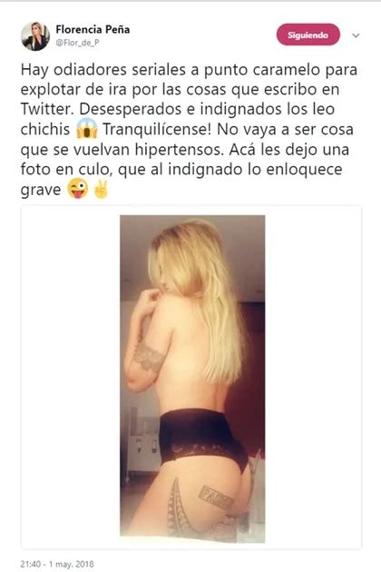 La Foto Hot De Florencia Pe A Contra Los Odiadores Seriales Infobae