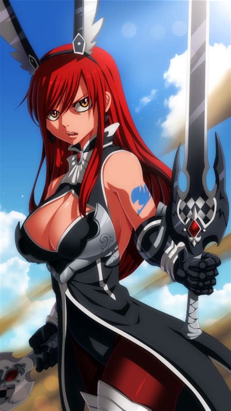 Erza Scarlet Sexy Wallpaper