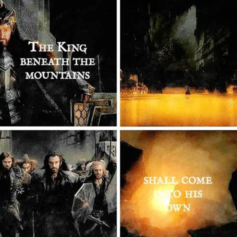 The King Beneath The Mountains Shall Come Into His Own Richardarmitage