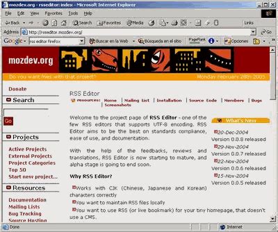 editor rss