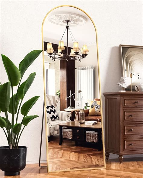 Amazon Antok Floor Mirror 66 X23 Full Length Mirror With Stand