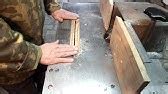 Сборка самодельной циркулярки с фуганком - YouTube